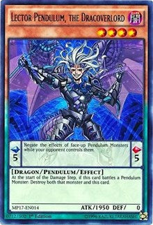 Lector Pendulum, the Dracoverlord [2017 Mega-Tins Mega Pack] [MP17-EN014] | Gear Gaming Fayetteville