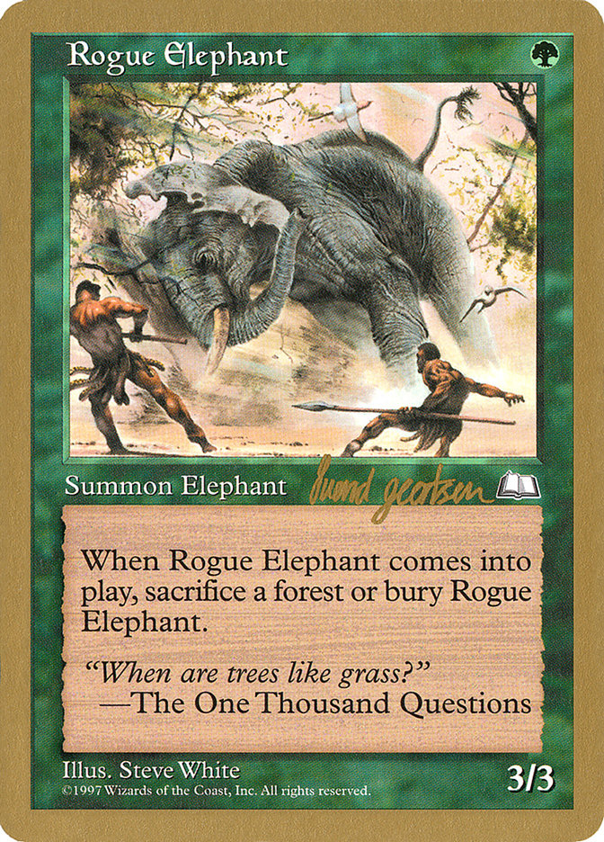 Rogue Elephant (Svend Geertsen) [World Championship Decks 1997] | Gear Gaming Fayetteville