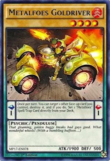 Metalfoes Goldriver [2017 Mega-Tins Mega Pack] [MP17-EN078] | Gear Gaming Fayetteville