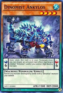 Dinomist Ankylos [2017 Mega-Tins Mega Pack] [MP17-EN081] | Gear Gaming Fayetteville