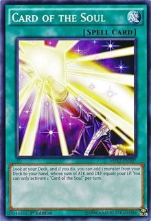 Card of the Soul [2017 Mega-Tins Mega Pack] [MP17-EN107] | Gear Gaming Fayetteville