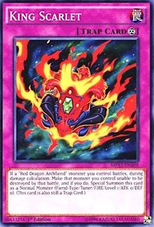 King Scarlet [2017 Mega-Tins Mega Pack] [MP17-EN109] | Gear Gaming Fayetteville