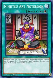 Ninjitsu Art Notebook [2017 Mega-Tins Mega Pack] [MP17-EN117] | Gear Gaming Fayetteville