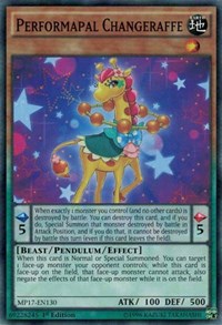 Performapal Changeraffe [2017 Mega-Tins Mega Pack] [MP17-EN130] | Gear Gaming Fayetteville