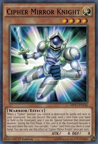 Cipher Mirror Knight [2017 Mega-Tins Mega Pack] [MP17-EN136] | Gear Gaming Fayetteville