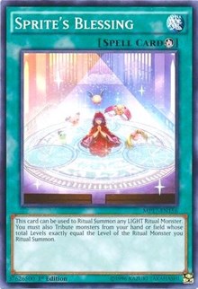 Sprite's Blessing [2017 Mega-Tins Mega Pack] [MP17-EN156] | Gear Gaming Fayetteville