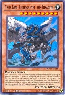 True King Lithosagym, the Disaster [2017 Mega-Tins Mega Pack] [MP17-EN186] | Gear Gaming Fayetteville