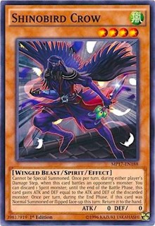 Shinobird Crow [2017 Mega-Tins Mega Pack] [MP17-EN188] | Gear Gaming Fayetteville