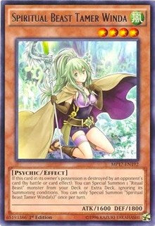 Spiritual Beast Tamer Winda [2017 Mega-Tins Mega Pack] [MP17-EN192] | Gear Gaming Fayetteville