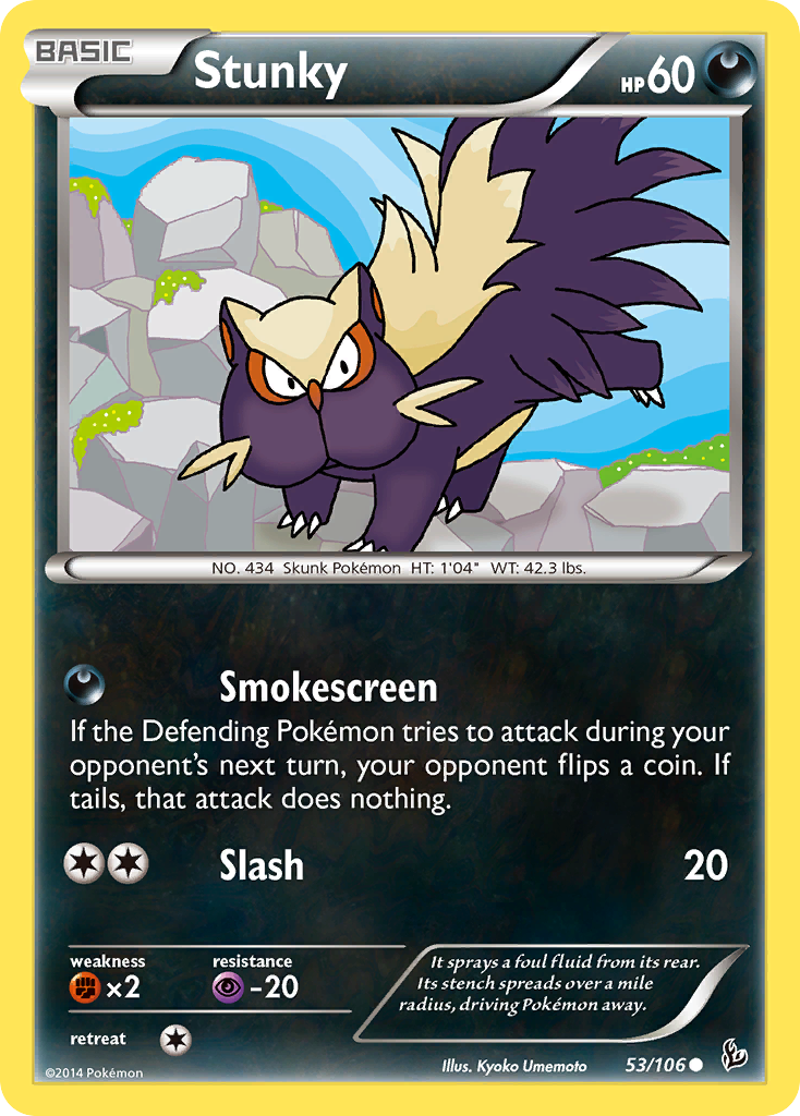 Stunky (53/106) [XY: Flashfire] | Gear Gaming Fayetteville