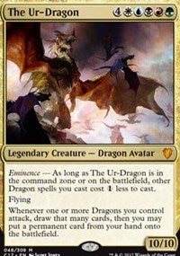 The Ur-Dragon (Commander 2017) [Oversize Cards] | Gear Gaming Fayetteville