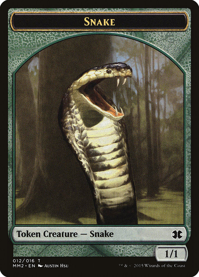 Snake Token [Modern Masters 2015 Tokens] | Gear Gaming Fayetteville