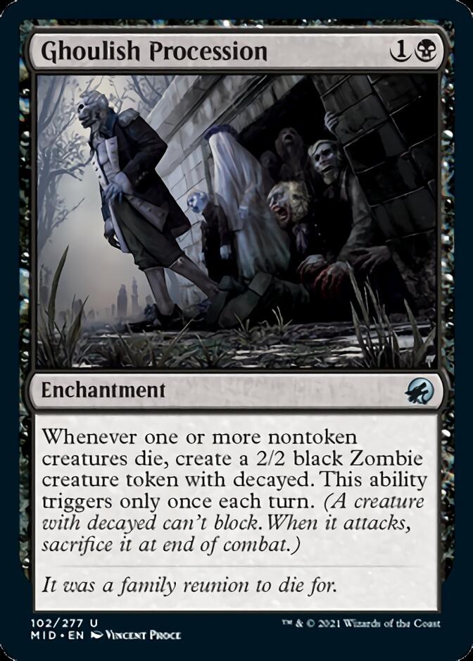 Ghoulish Procession [Innistrad: Midnight Hunt] | Gear Gaming Fayetteville