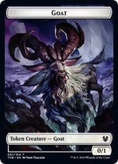 Goat // Human Soldier Double-Sided Token [Theros Beyond Death Tokens] | Gear Gaming Fayetteville