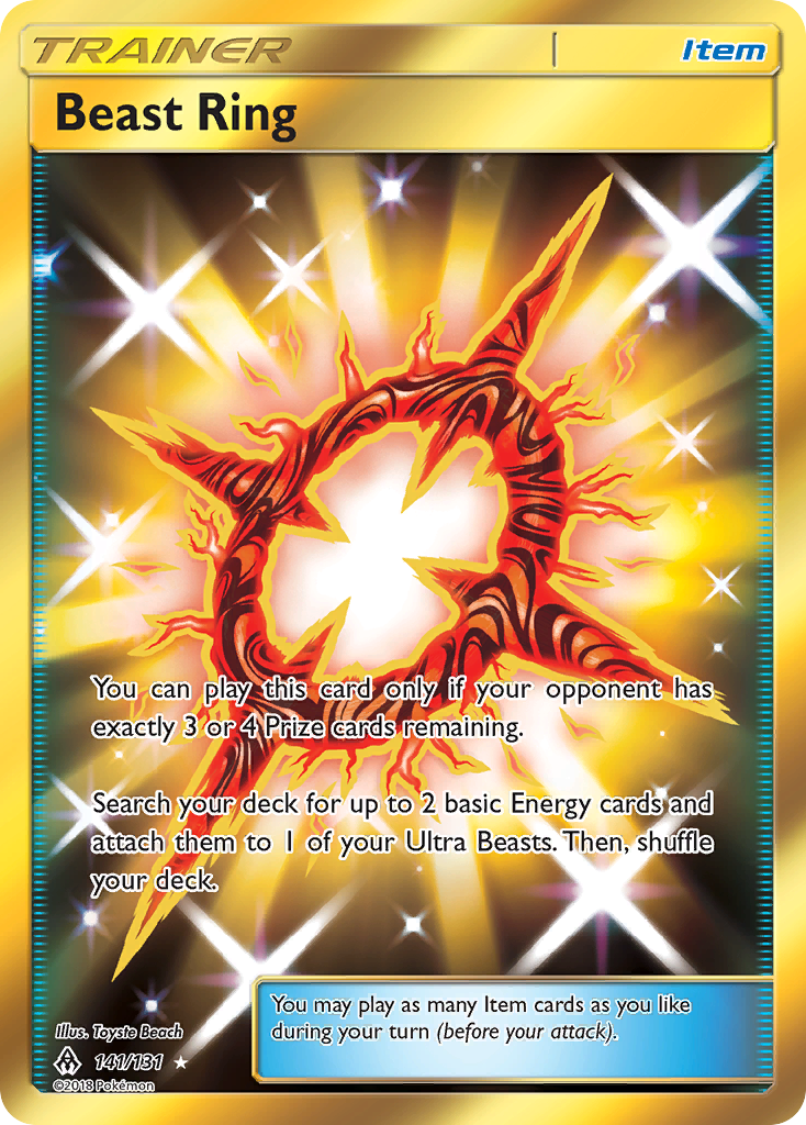 Beast Ring (141/131) [Sun & Moon: Forbidden Light] | Gear Gaming Fayetteville