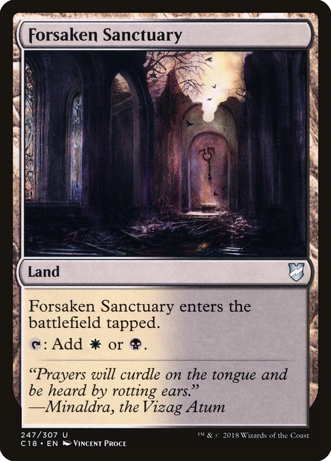 Forsaken Sanctuary [Commander 2018] | Gear Gaming Fayetteville