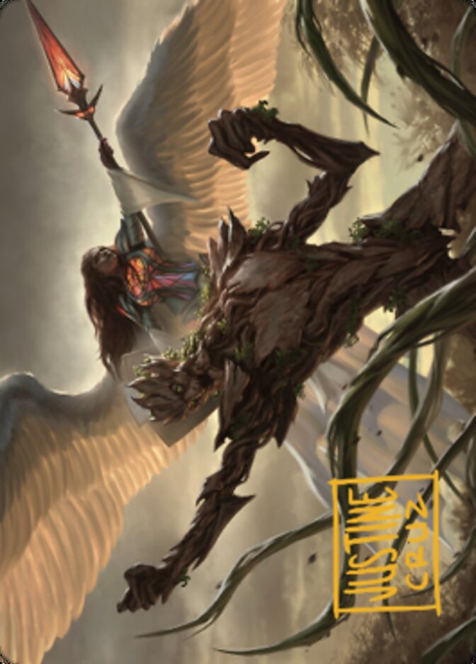 Strength of the Coalition Art Card (Gold-Stamped Signature) [Dominaria United Art Series] | Gear Gaming Fayetteville