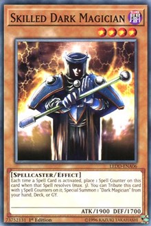 Skilled Dark Magician [Legendary Dragon Decks] [LEDD-ENA06] | Gear Gaming Fayetteville