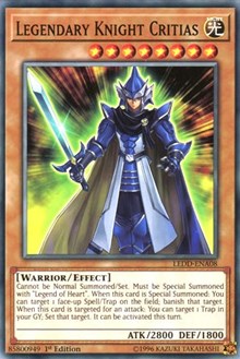 Legendary Knight Critias [Legendary Dragon Decks] [LEDD-ENA08] | Gear Gaming Fayetteville