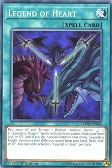 Legend of Heart [Legendary Dragon Decks] [LEDD-ENA24] | Gear Gaming Fayetteville