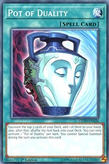 Pot of Duality [Legendary Dragon Decks] [LEDD-ENA26] | Gear Gaming Fayetteville