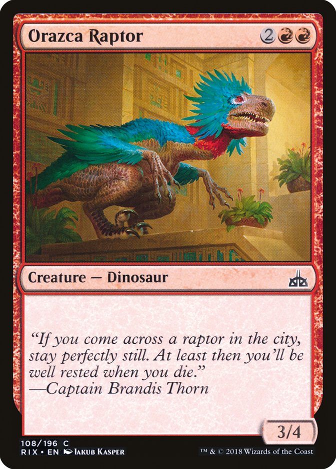 Orazca Raptor [Rivals of Ixalan] | Gear Gaming Fayetteville