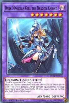 Dark Magician Girl the Dragon Knight [Legendary Dragon Decks] [LEDD-ENA36] | Gear Gaming Fayetteville