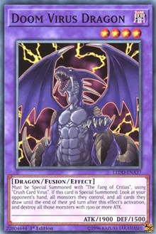 Doom Virus Dragon [Legendary Dragon Decks] [LEDD-ENA37] | Gear Gaming Fayetteville