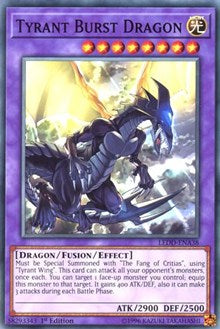 Tyrant Burst Dragon [Legendary Dragon Decks] [LEDD-ENA38] | Gear Gaming Fayetteville