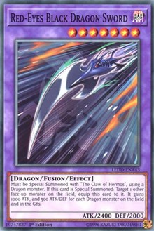 Red-Eyes Black Dragon Sword [Legendary Dragon Decks] [LEDD-ENA43] | Gear Gaming Fayetteville