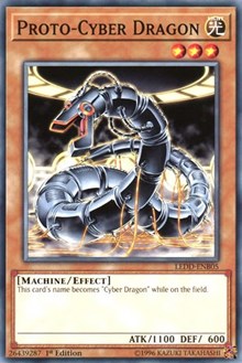 Proto-Cyber Dragon [Legendary Dragon Decks] [LEDD-ENB05] | Gear Gaming Fayetteville