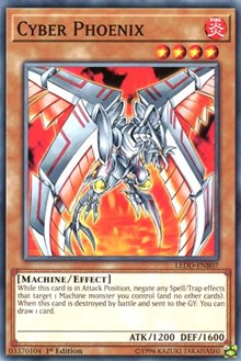 Cyber Phoenix [Legendary Dragon Decks] [LEDD-ENB07] | Gear Gaming Fayetteville