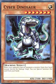 Cyber Dinosaur [Legendary Dragon Decks] [LEDD-ENB08] | Gear Gaming Fayetteville