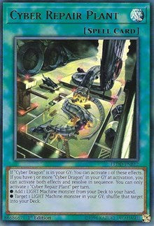 Cyber Repair Plant (UR) [Legendary Dragon Decks] [LEDD-ENB12] | Gear Gaming Fayetteville