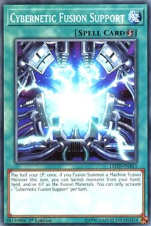 Cybernetic Fusion Support [Legendary Dragon Decks] [LEDD-ENB13] | Gear Gaming Fayetteville