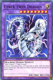 Cyber Twin Dragon [Legendary Dragon Decks] [LEDD-ENB26] | Gear Gaming Fayetteville