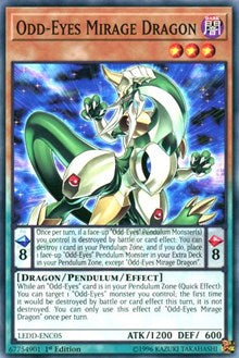 Odd-Eyes Mirage Dragon [Legendary Dragon Decks] [LEDD-ENC05] | Gear Gaming Fayetteville