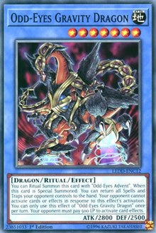 Odd-Eyes Gravity Dragon [Legendary Dragon Decks] [LEDD-ENC12] | Gear Gaming Fayetteville