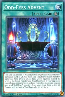 Odd-Eyes Advent [Legendary Dragon Decks] [LEDD-ENC15] | Gear Gaming Fayetteville