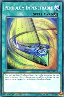 Pendulum Impenetrable [Legendary Dragon Decks] [LEDD-ENC18] | Gear Gaming Fayetteville