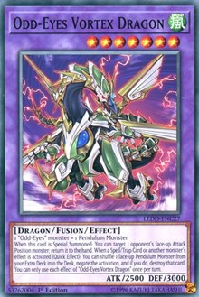 Odd-Eyes Vortex Dragon [Legendary Dragon Decks] [LEDD-ENC27] | Gear Gaming Fayetteville