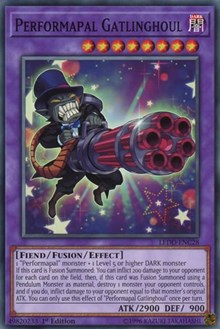 Performapal Gatlinghoul [Legendary Dragon Decks] [LEDD-ENC28] | Gear Gaming Fayetteville