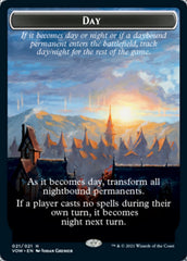Day // Night Double-Sided Token [Innistrad: Crimson Vow Tokens] | Gear Gaming Fayetteville