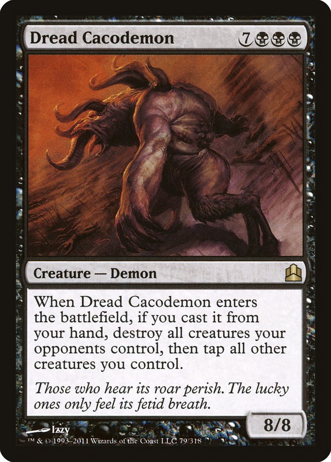 Dread Cacodemon [Commander 2011] | Gear Gaming Fayetteville