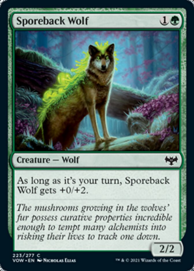 Sporeback Wolf [Innistrad: Crimson Vow] | Gear Gaming Fayetteville