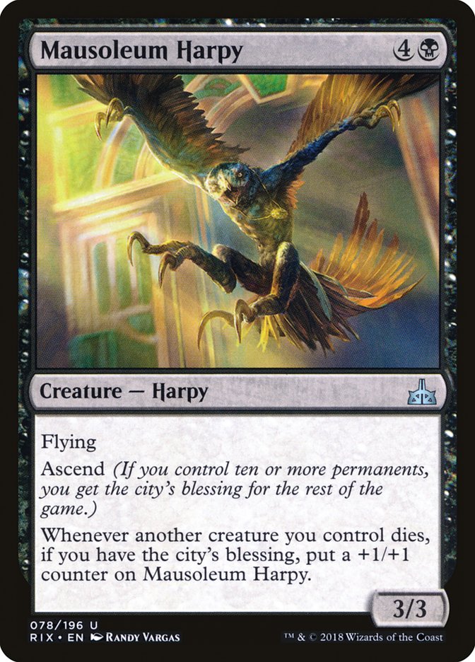 Mausoleum Harpy [Rivals of Ixalan] | Gear Gaming Fayetteville