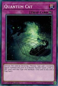 Quantum Cat [Structure Deck: Cyberse Link] [SDCL-EN037] | Gear Gaming Fayetteville