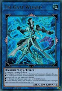 Tri-Gate Wizard [Structure Deck: Cyberse Link] [SDCL-EN042] | Gear Gaming Fayetteville