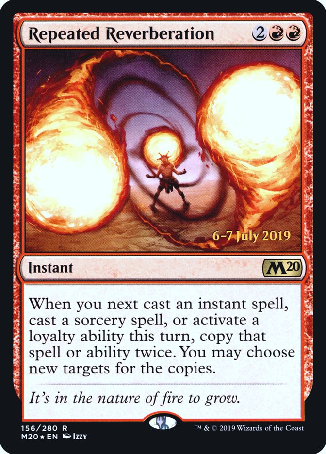 Repeated Reverberation [Core Set 2020 Prerelease Promos] | Gear Gaming Fayetteville