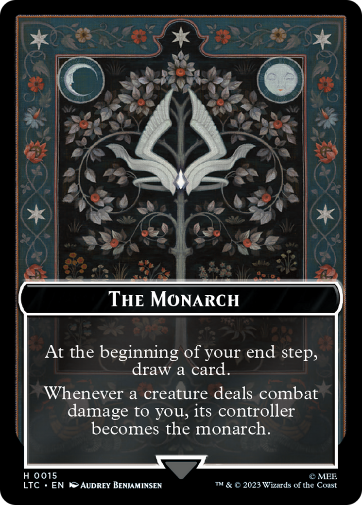 The Monarch // Treasure Double-Sided Token [The Lord of the Rings: Tales of Middle-Earth Commander Tokens] | Gear Gaming Fayetteville